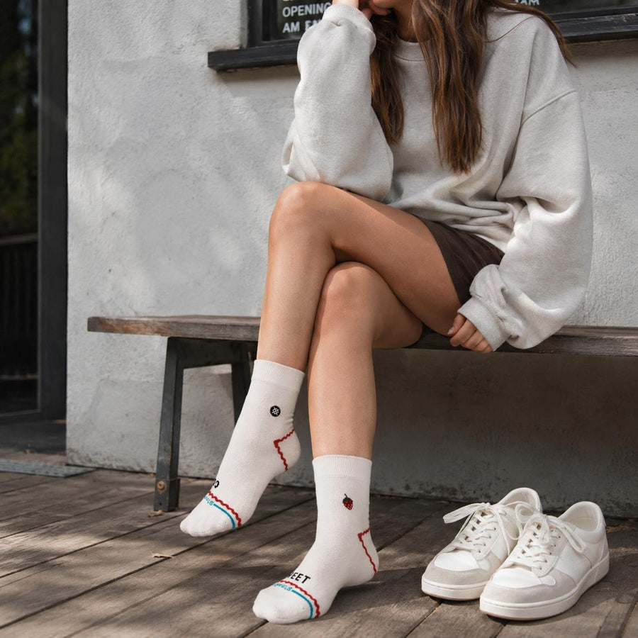 Meia Stance Sweet Unissex — Cano baixo que some por baixo da calça
