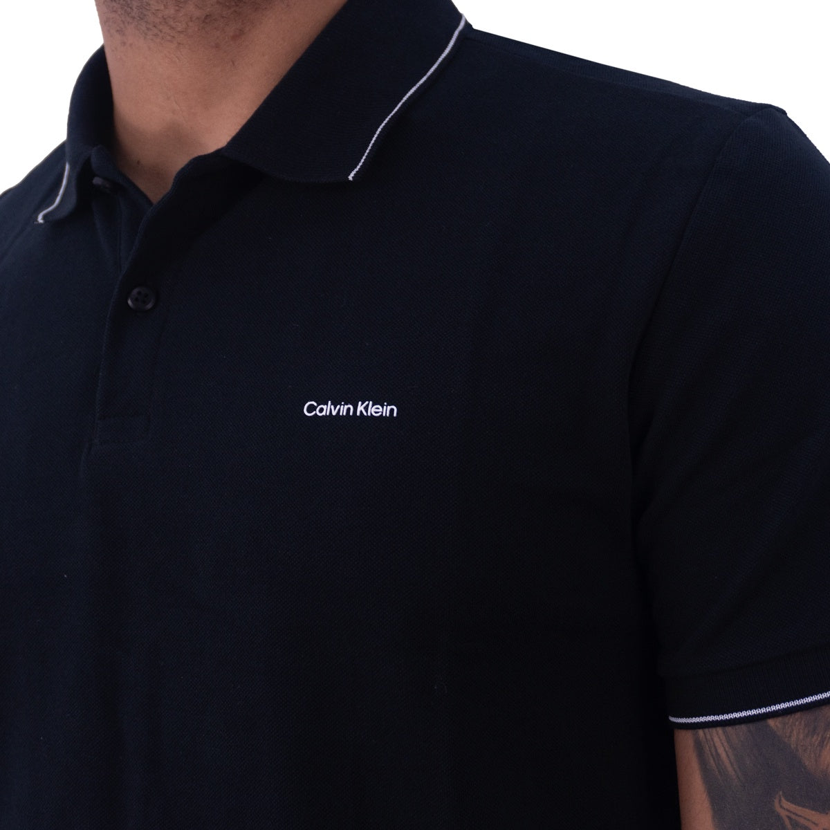 Polo Calvin Klein Slim Basica Masculino