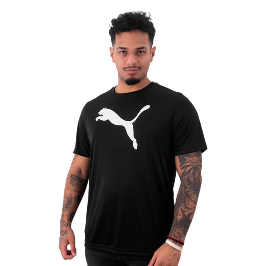 Camiseta Puma Ess Logo Poly Masculino