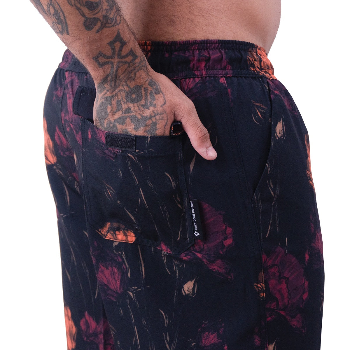 Shorts Mcd Elastico Dead Flowers Masculino