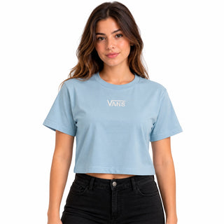 Camiseta Vans Cropped Flying V Feminino