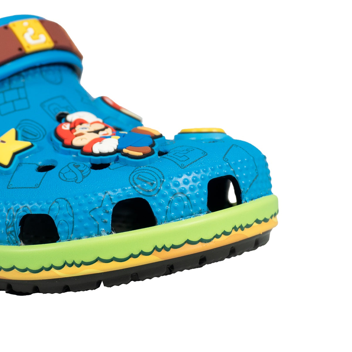 Sandália Crocs Super Mario Core Infantil