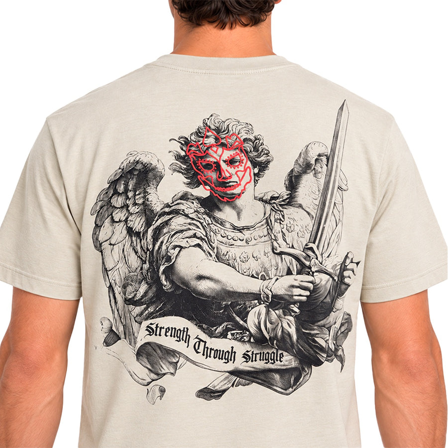 Camiseta MCD Regular Costas Masculino — O anjo com a espada