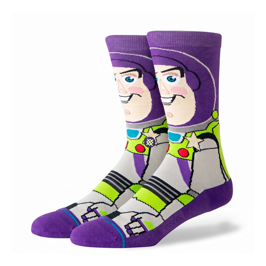 Meia Stance Buzz Unissex — Um clássico de Toy Story no seu look