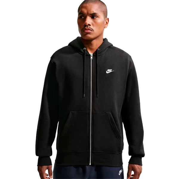 Blusa Canguru Fechado Nike Club Masculino