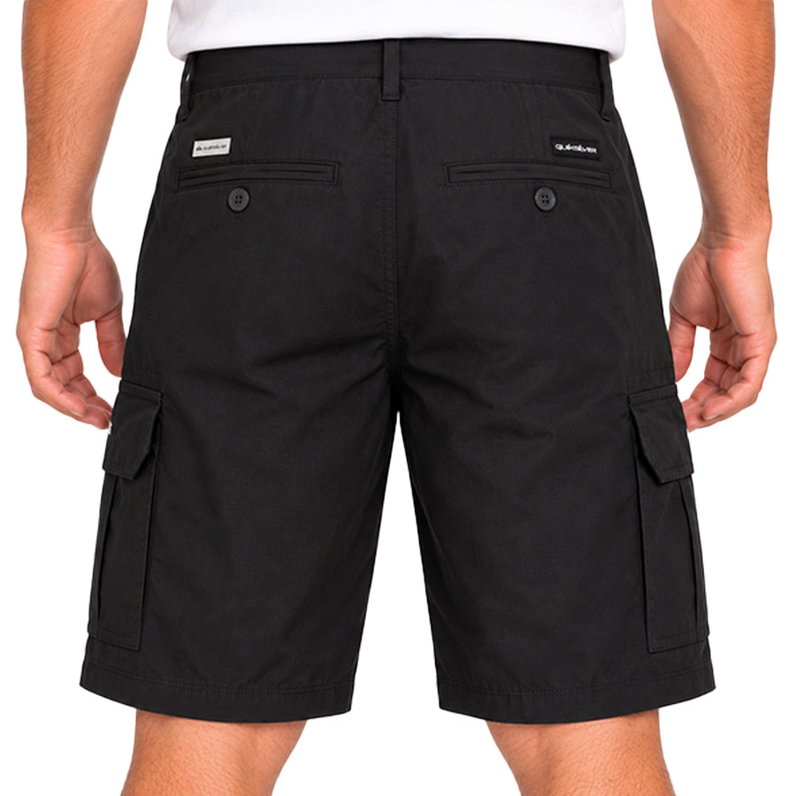 Bermuda Quiksilver Union Cargo Masculino — Atrás também fecha
