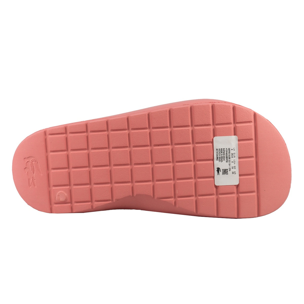 Chinelo Lacoste Serve Slide 2.0 Feminino