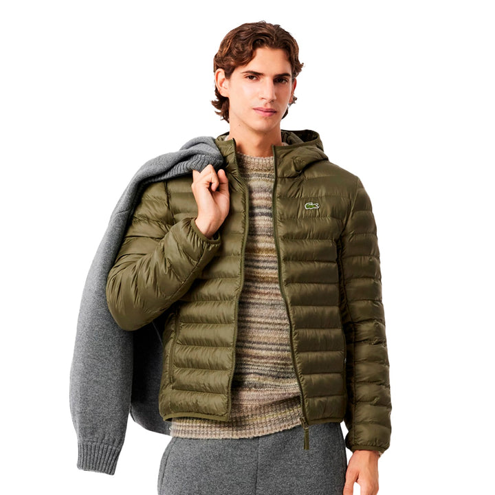 Jaqueta Lacoste C/ Capuz Masculino
