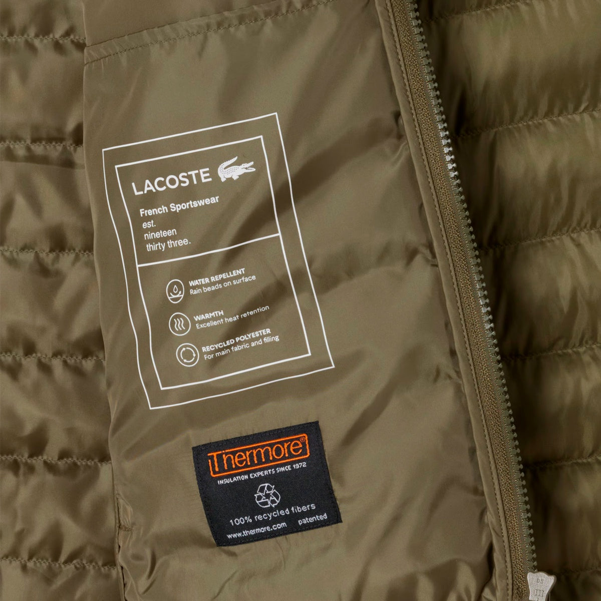 Jaqueta Lacoste C/ Capuz Masculino