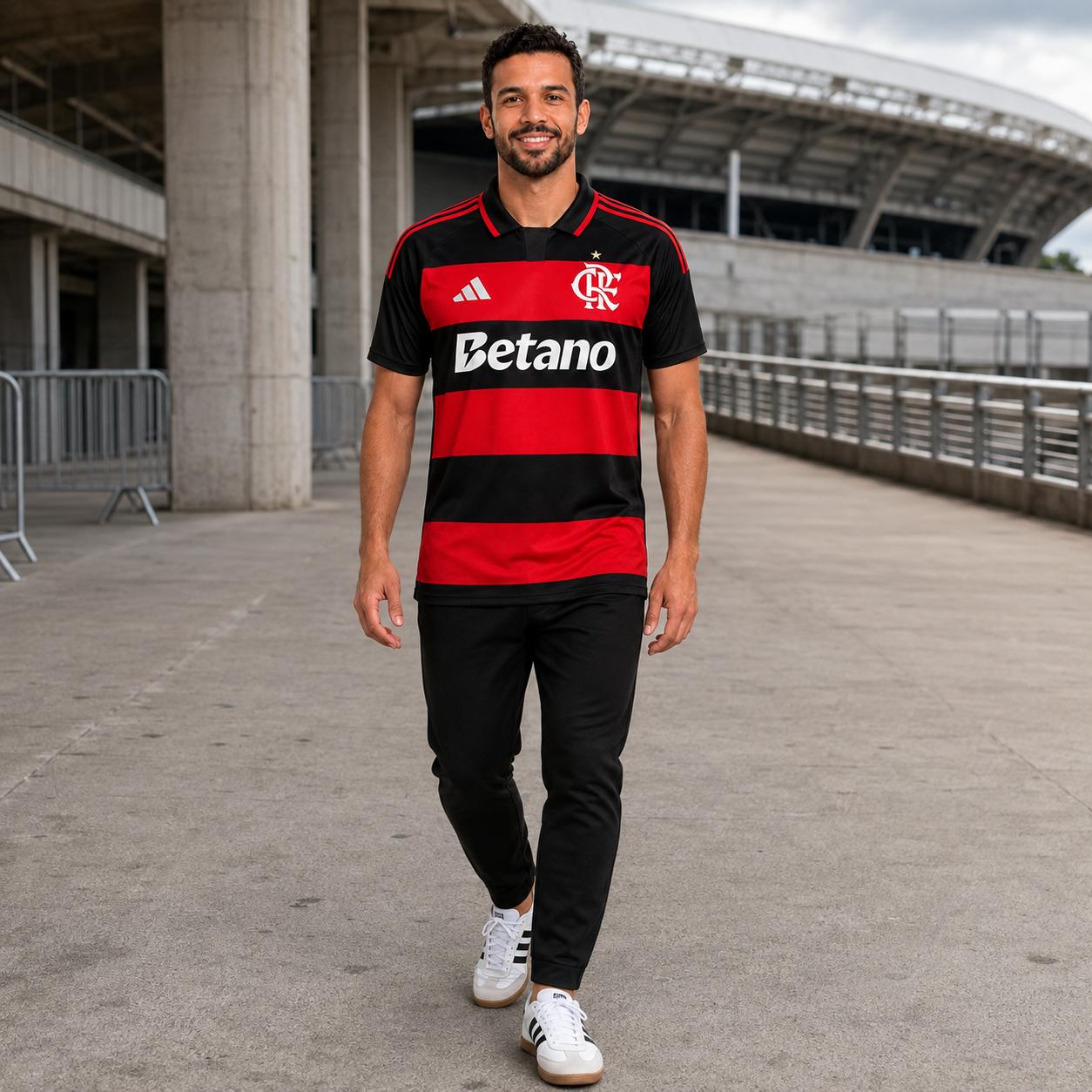 Camiseta Adidas Flamengo I 26/27 Masculino