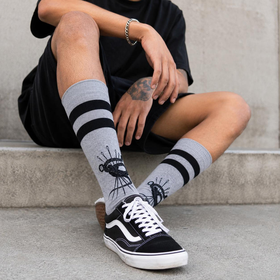 Meia Stance Crew Unissex — Conforto pensado nos pontos certos