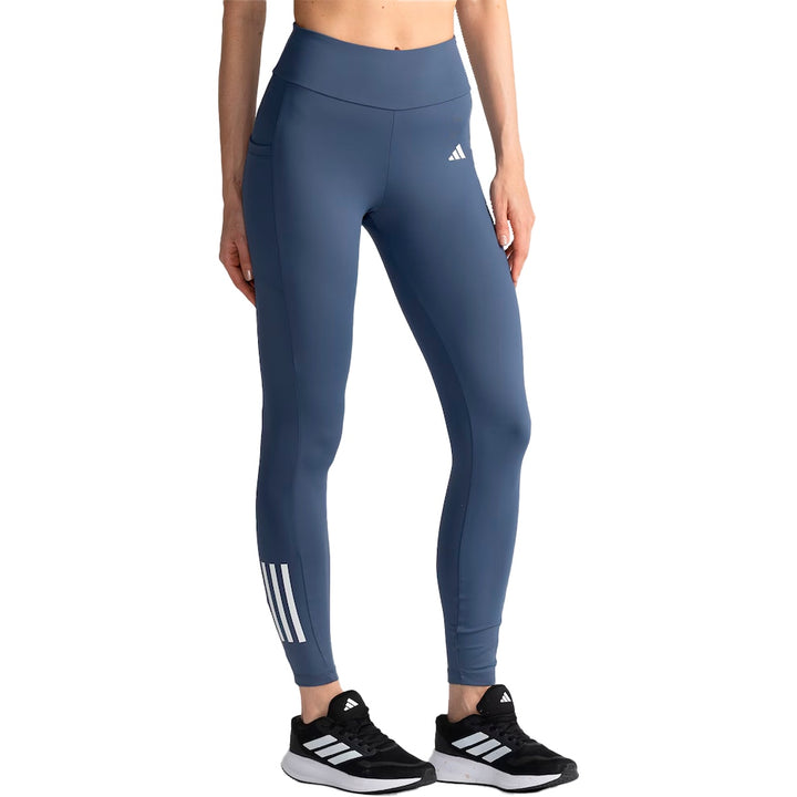 Calça Legging Adidas 3 Listras C/ Bolso Feminino