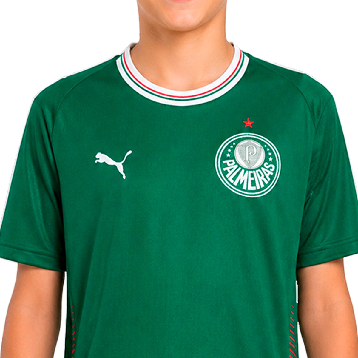 Camisa Puma Palmeiras Home 26 Infantil