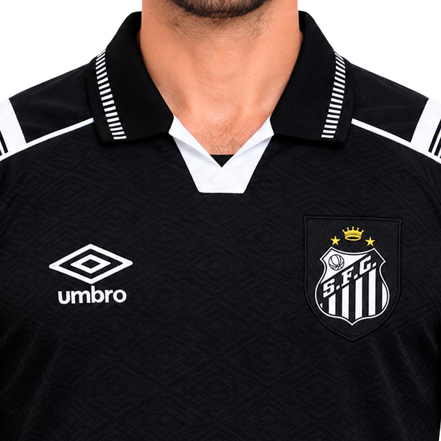 Camisa Umbro Santos Third 2026 Torcedor Masculino — O escudo de 1997, em bordado