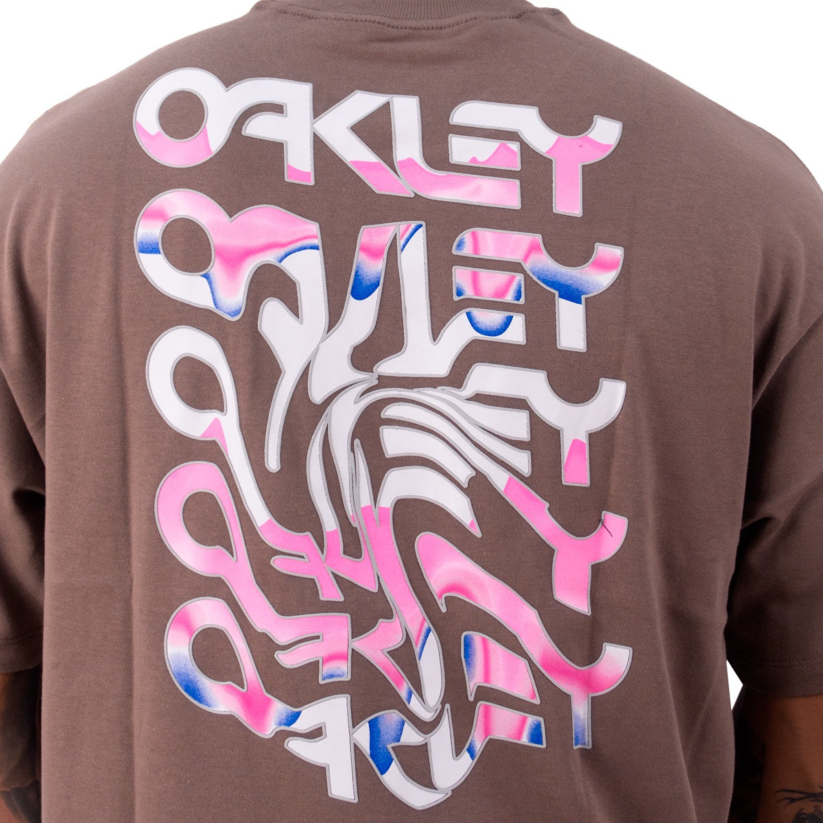 Camiseta Oakley B1B Warp Masculino