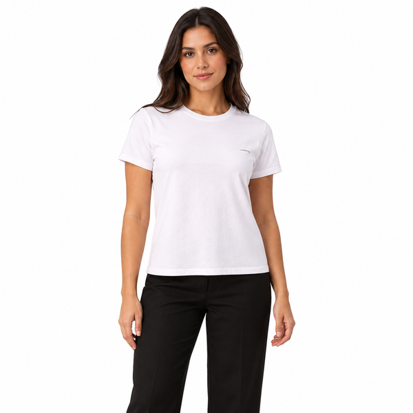 Camiseta Calvin Klein Logo Basico Feminino