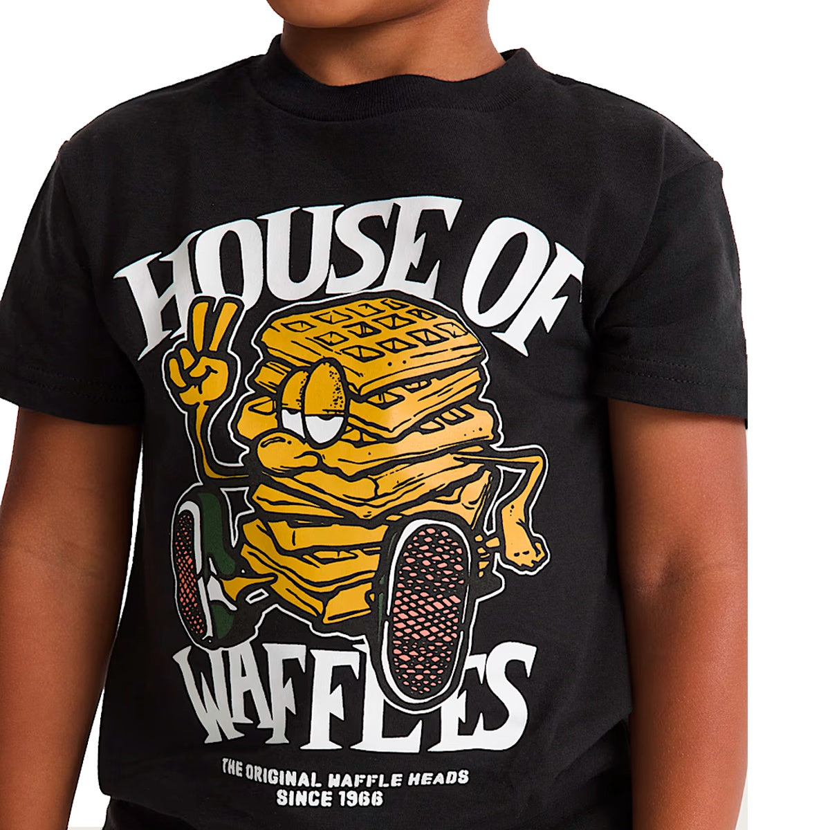 Camiseta Vans Waffle House Infantil