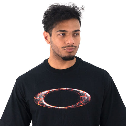 Camiseta Oakley Ellipse Flame Masculino