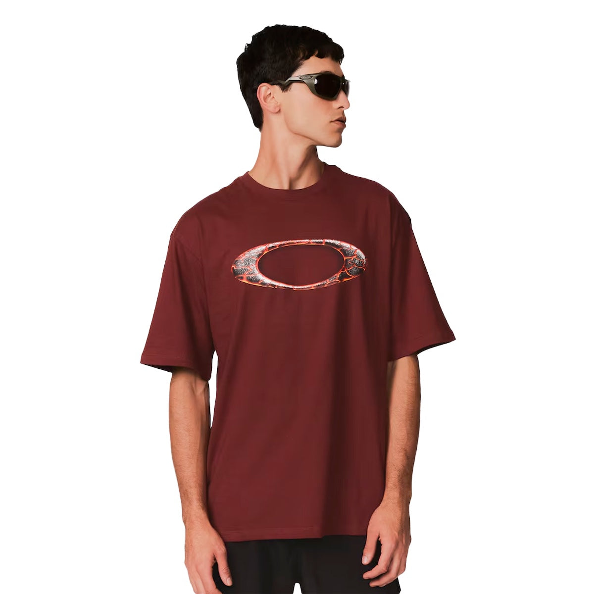 Camiseta Oakley Ellipse Magma Masculino