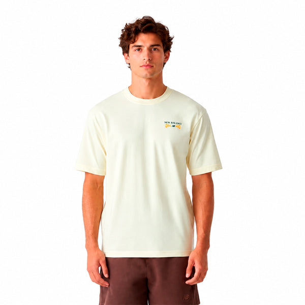 Camiseta New Balance Grab A Bite Boston Masculino