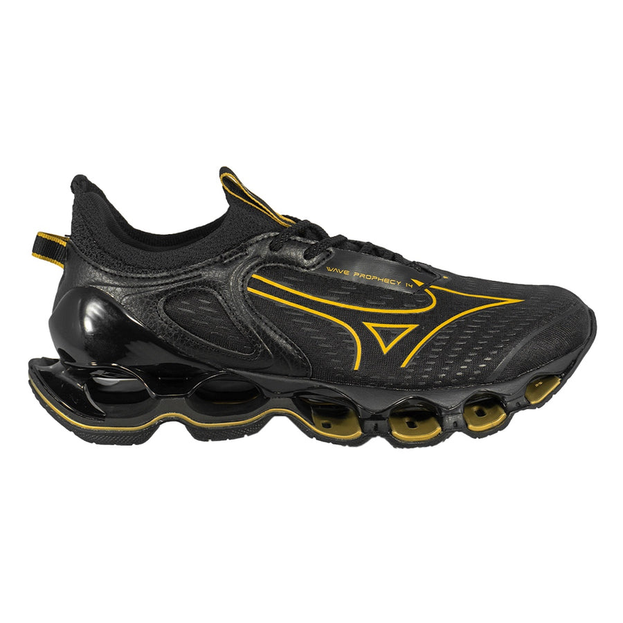 Tênis Mizuno Wave Prophecy 14 Masculino — A placa ondulada vai de ponta a ponta
