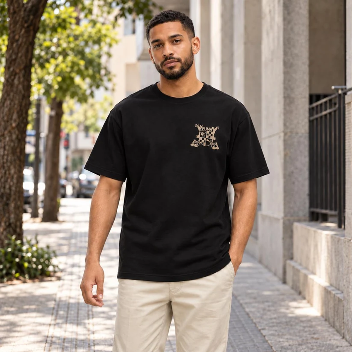 Camiseta Puma Graphic Masculino
