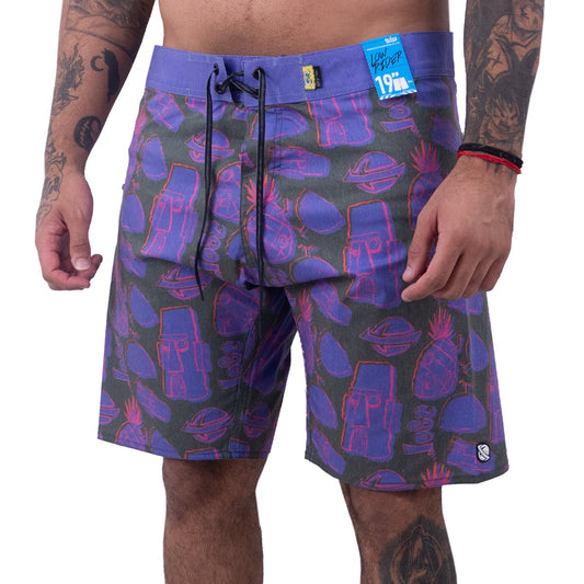 Bermuda Água Lost Sea Sponge Masculino