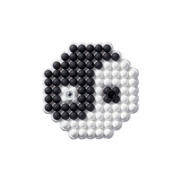 Broche Crocs Beaded Ying And Yang Unissex