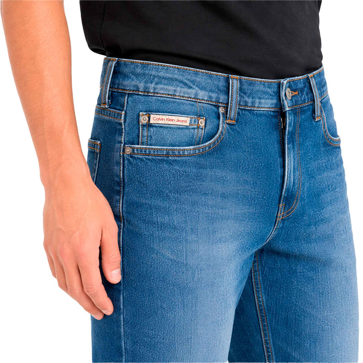 Calça Jeans Calvin Klein Slim 5 Pockets Masculino