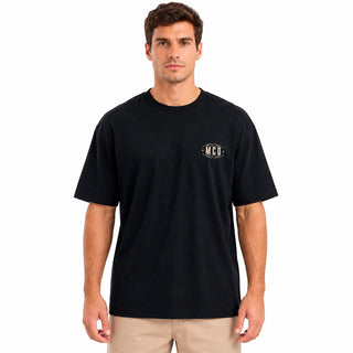 Camiseta Oversized Mcd Costas La Rosa Negra Masculino