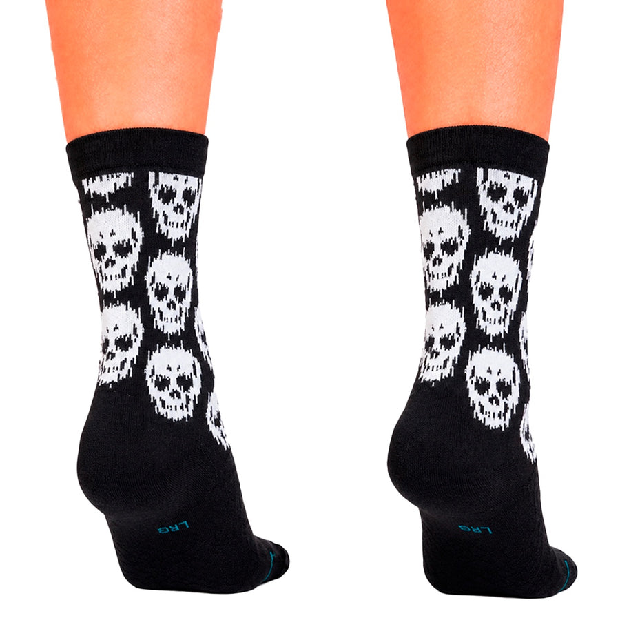 Meia Stance Skull Unissex — Reforço só onde o pé mais sofre