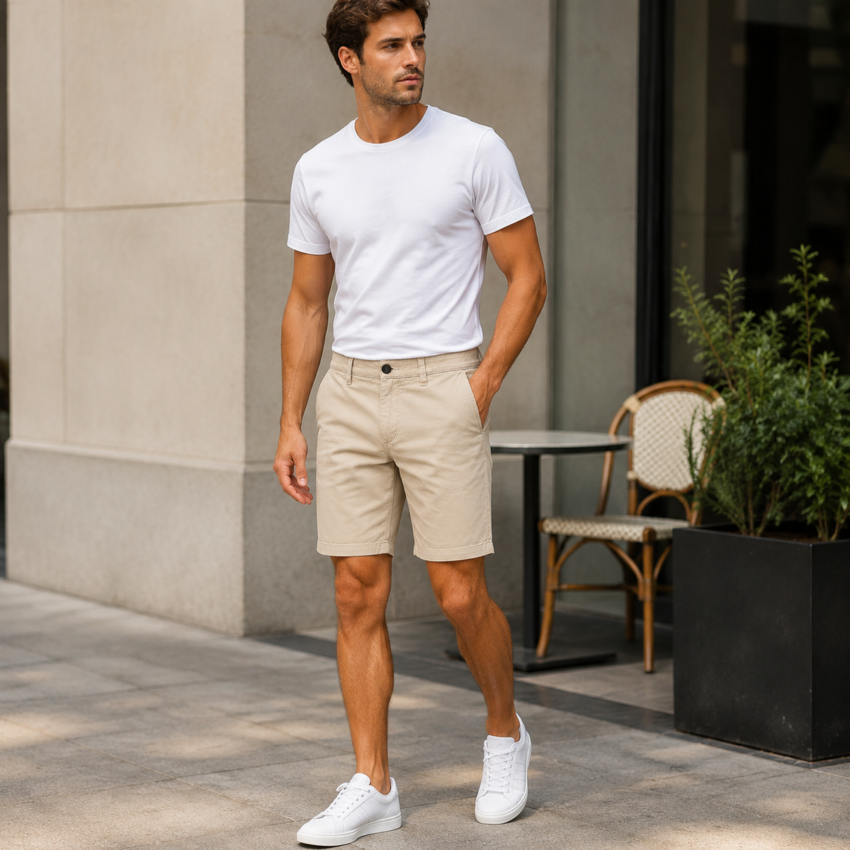 Bermuda Calvin Klein Carnaby Masculino