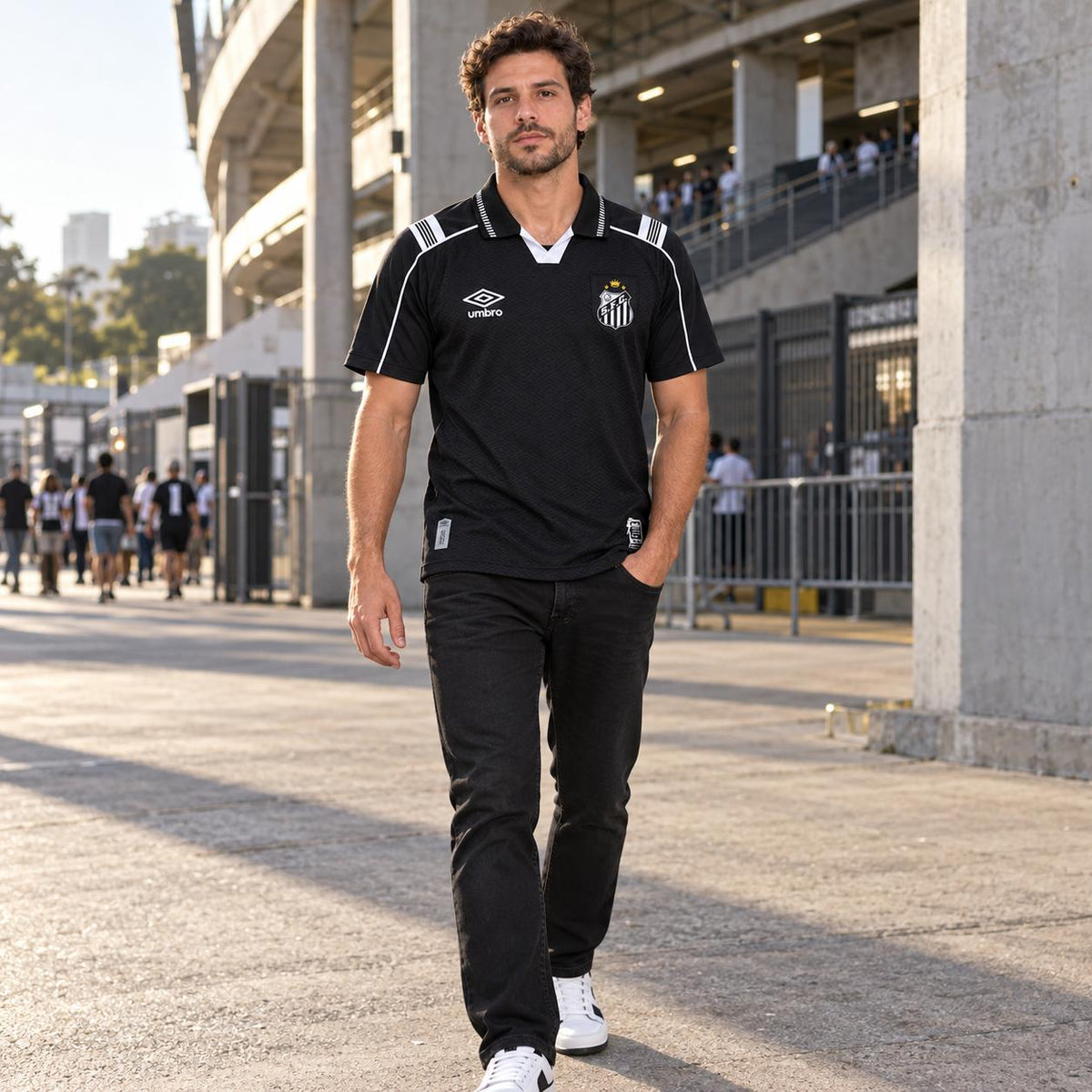 Camisa Umbro Santos III Third Torcedor 2026 Masculino