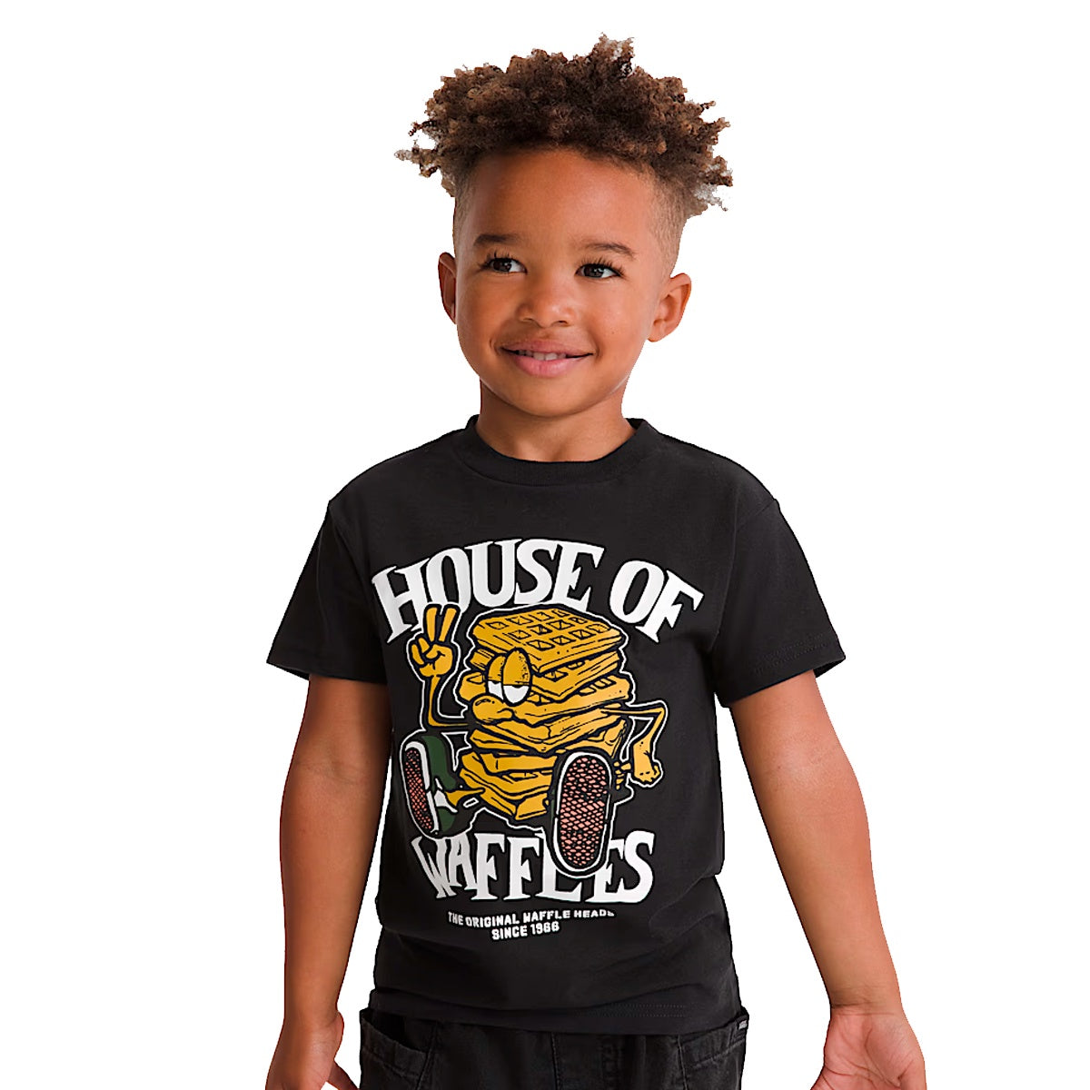 Camiseta Vans Waffle House Infantil