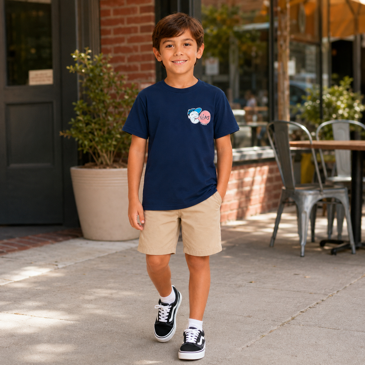 Camiseta Vans Gum Sole Infantil