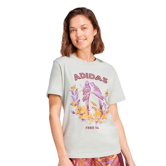 Camiseta Adidas X Farm Graphic Feminino