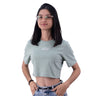 Camiseta Vans Cropped Flying V Feminino
