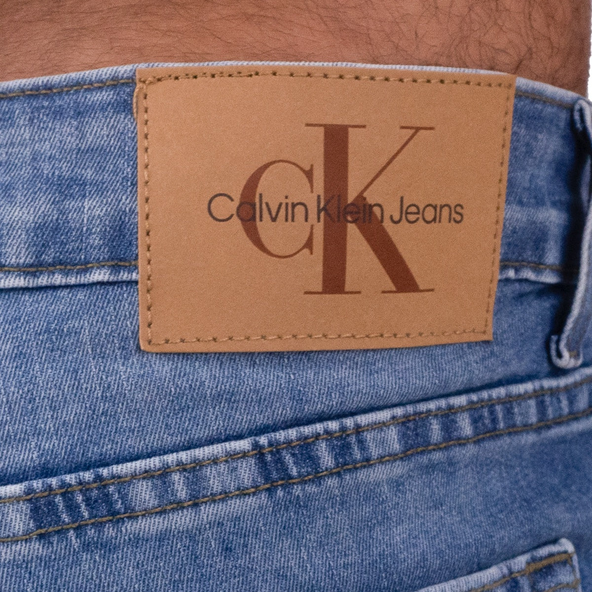 Bermuda Jeans Calvin Klein 5 Pockets Masculino