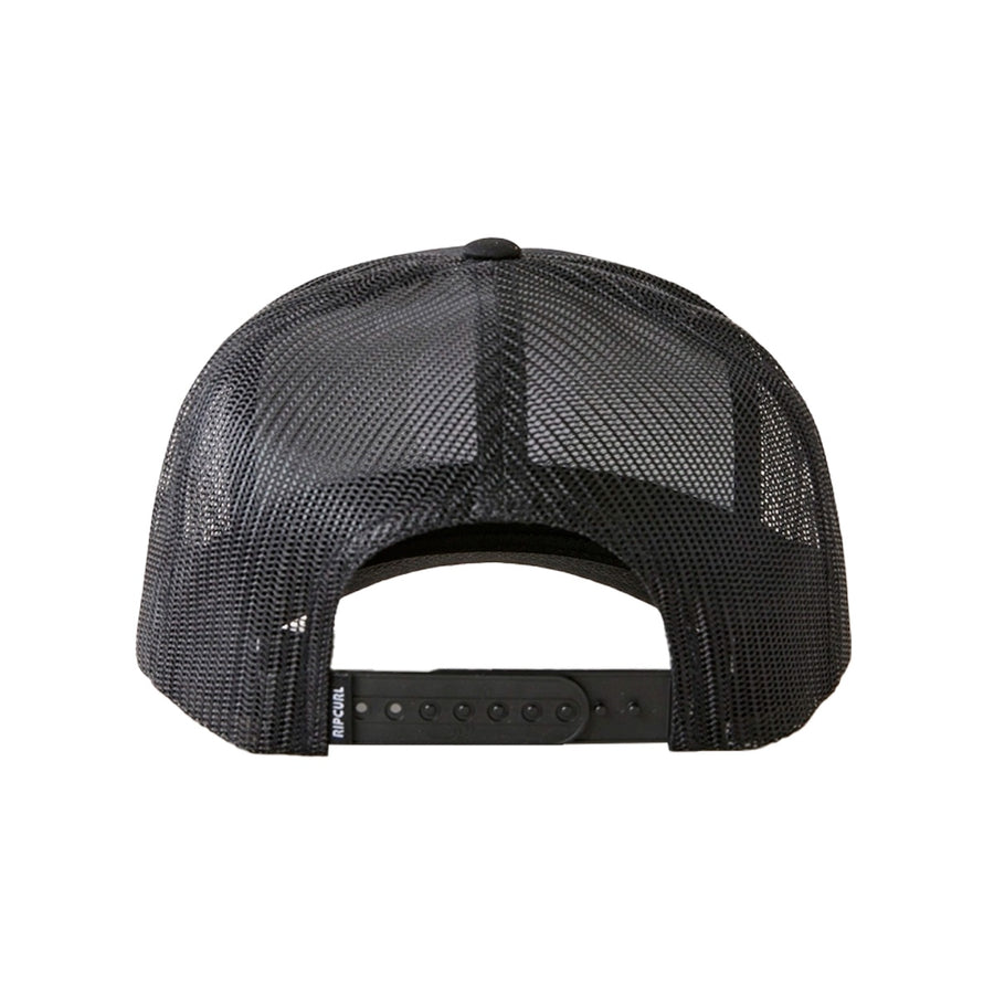 Boné Aba Curva Rip Curl Trucker Wetsuit Unissex — Tela atrás, encaixe embaixo