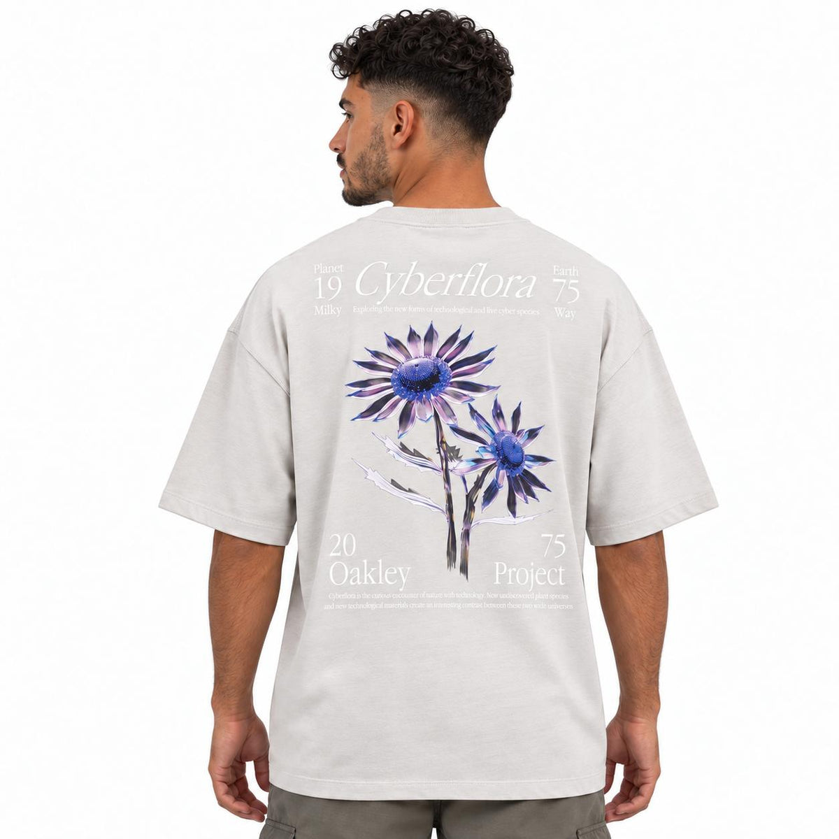 Camiseta Oakley Cyberflora Masculino