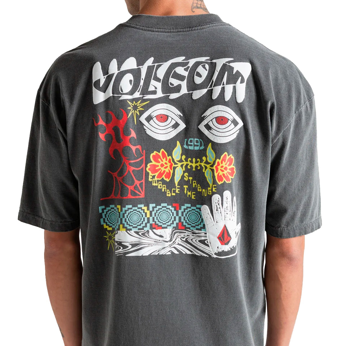 Camiseta Volcom Esp Brain Storm Masculino