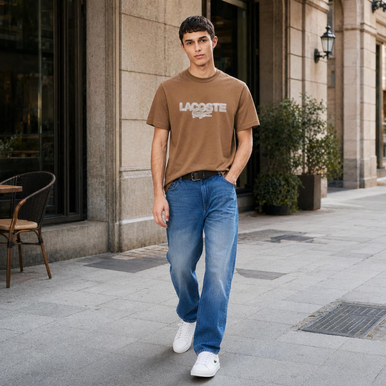 Camiseta Lacoste Jersey Masculino